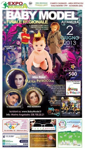 02/06/2013 - Finale Regionale Baby Model - MISS MAGAZINE | BEAUTIFUL DAY