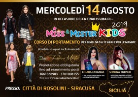 14/07/2019 - Corso di Portamento a Rosolini - MISS MAGAZINE