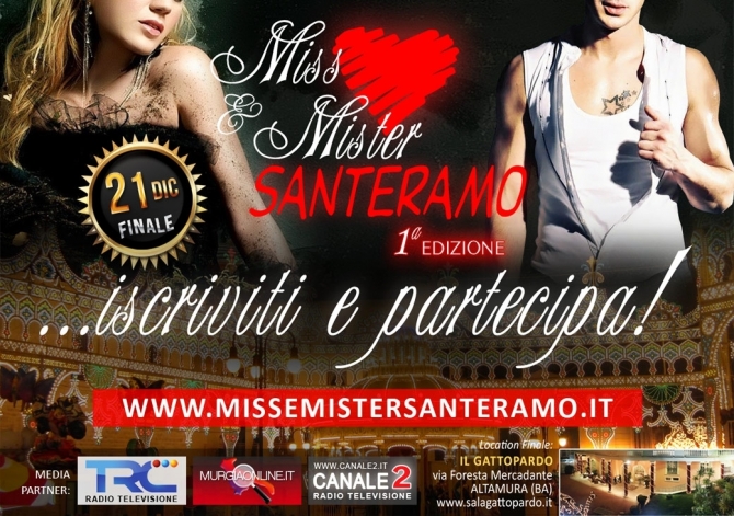 Iscrivetevi e Partecipate alla I edizione di MISS & MISTER SANTERAMO! - MISS MAGAZINE | BEAUTIFUL DAY