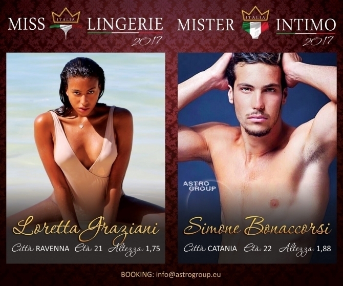 Miss Lingerie & Mister Intimo Italia 2017 - MISS MAGAZINE | BEAUTIFUL DAY