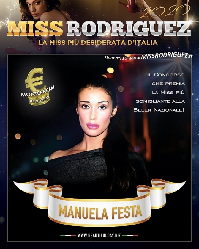 Manuela Festa è Miss Rodriguez 1ª edizione - MISS MAGAZINE & BEAUTIFUL DAY