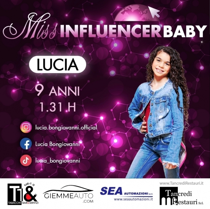 MISS INFLUENCER BABY - MISS MAGAZINE | BEAUTIFUL DAY